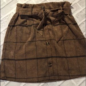 Corduroy Skirt